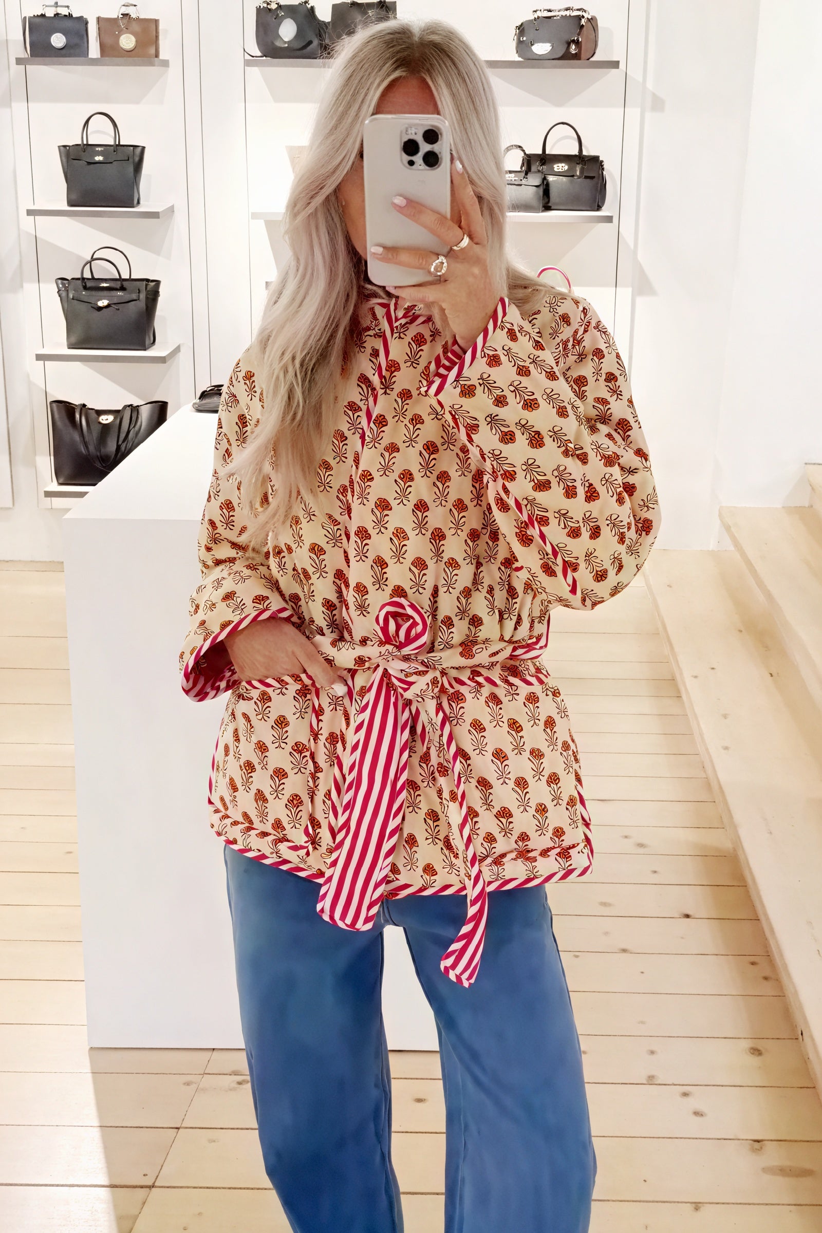 Giacca Trapuntata Reversibile con Cintura