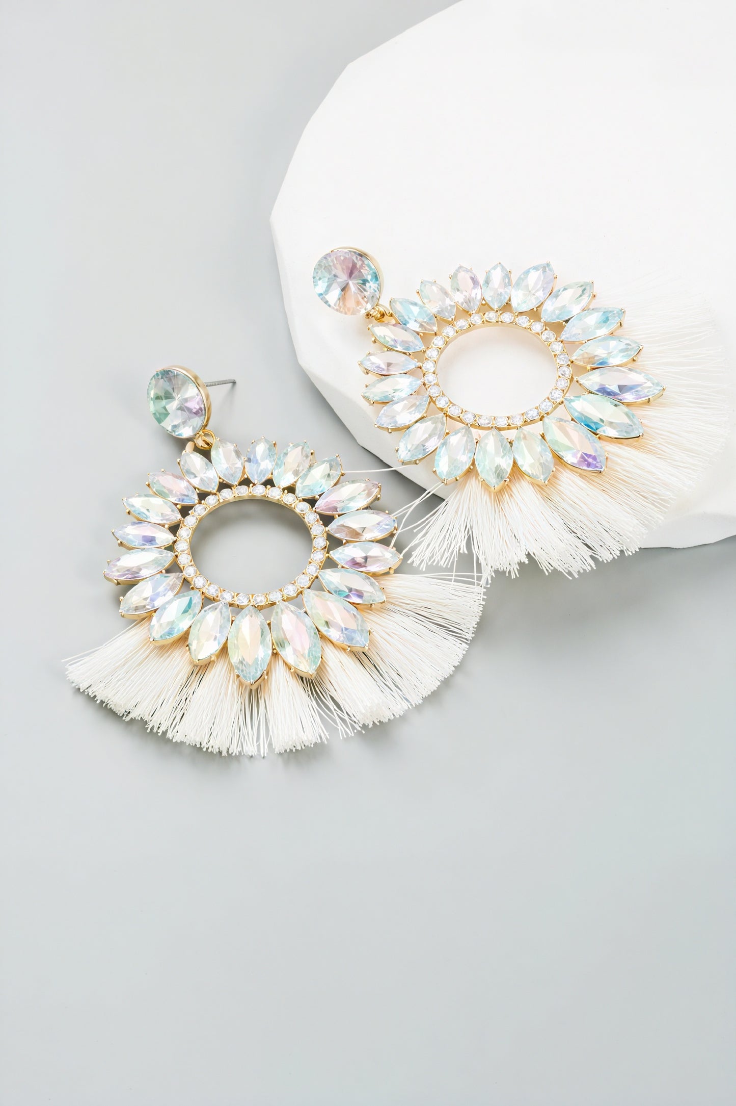 Orecchini Statement Design Floreale