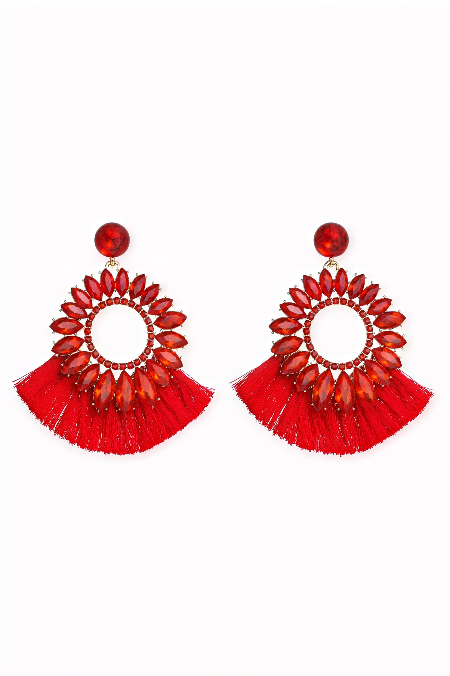 Orecchini Statement Design Floreale