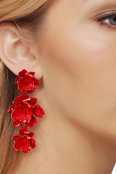 Orecchini Floreali Artistici Dorio Moda