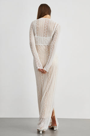 Abito Lungo Bohémien con Bolero Coordinato