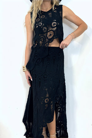 Abito Crochet Intricato