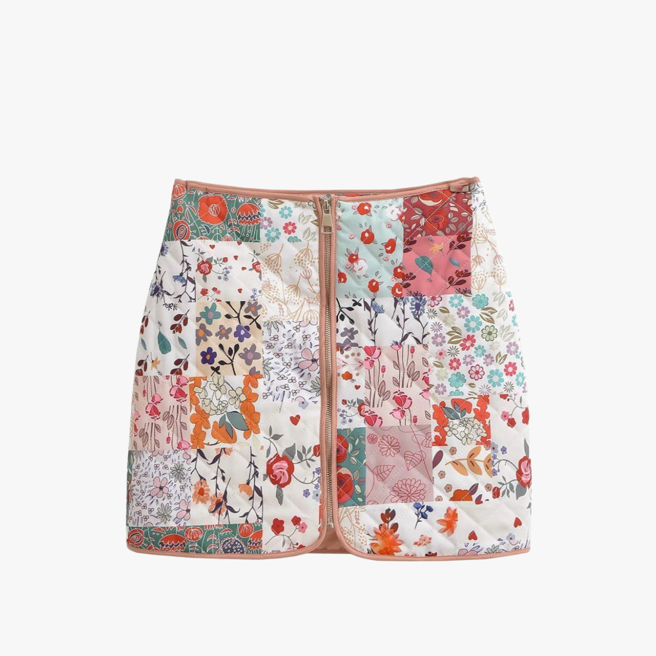 Giacca Patchwork Floreale Stile Bohémien