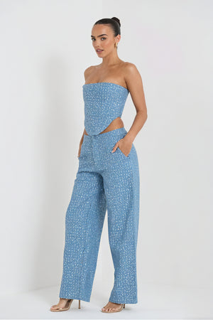 Completo Elegante con Paillettes