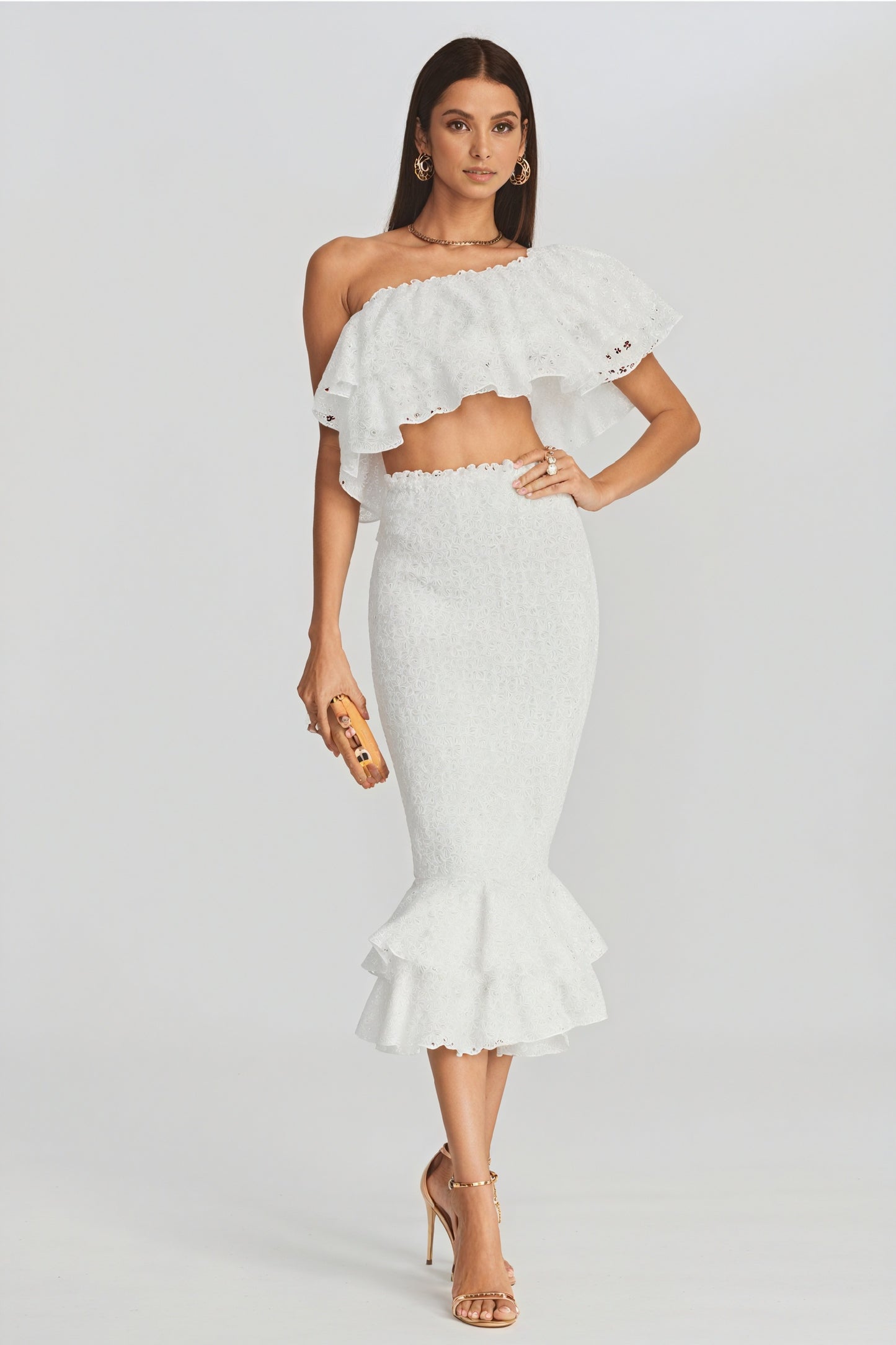 Eleganza Estiva: Top & Gonna con Volant