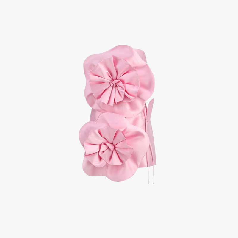 Abito Scultoreo Mini o Top Petali