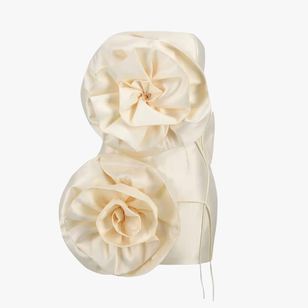 Abito Scultoreo Mini o Top Petali