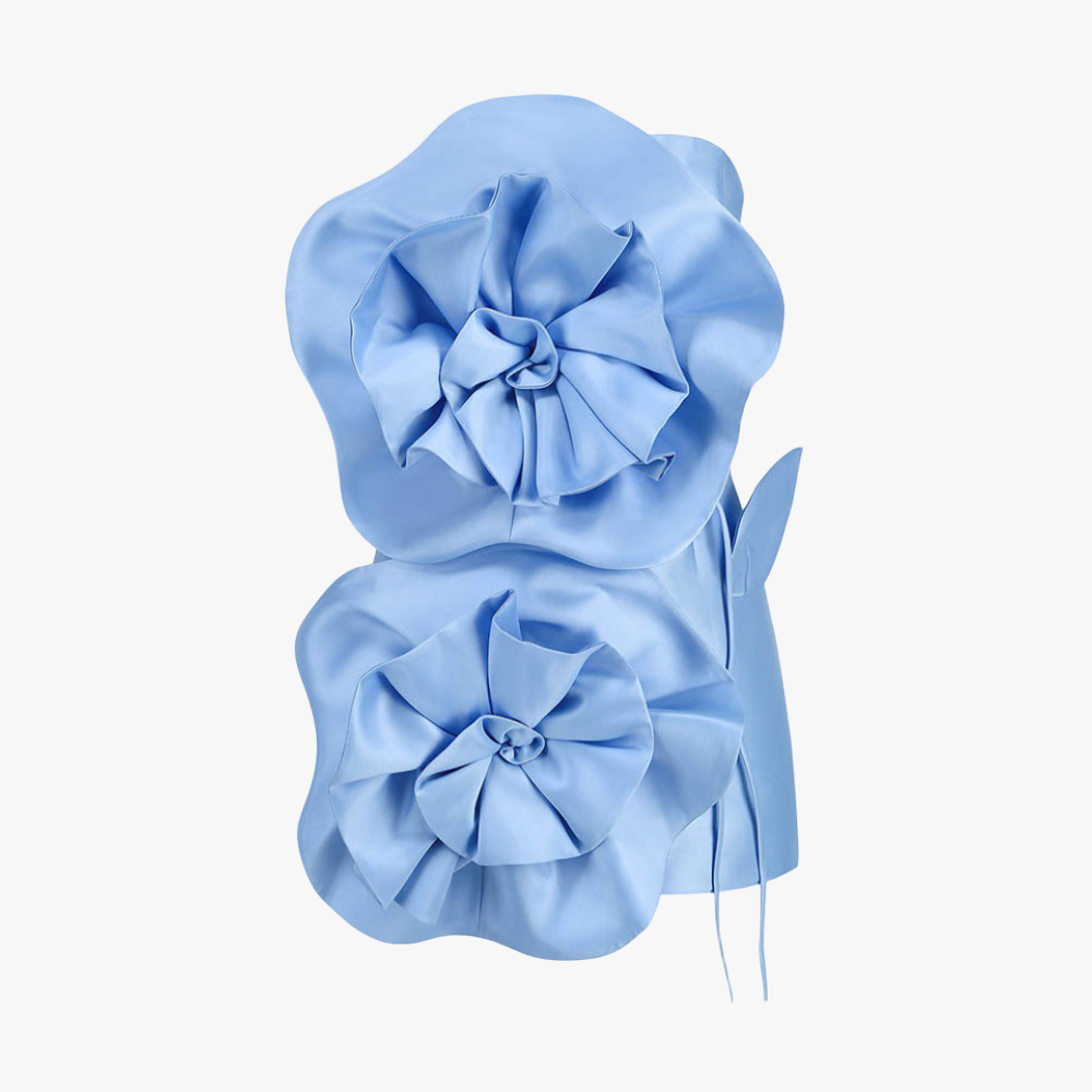 Abito Scultoreo Mini o Top Petali