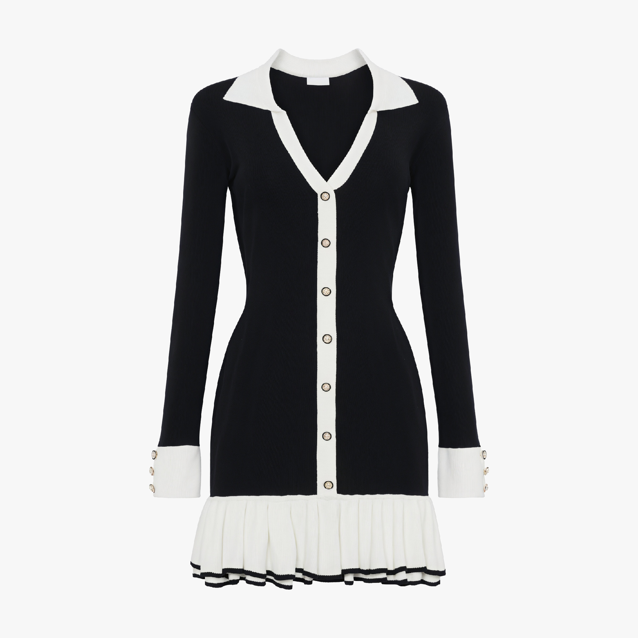 Abito Chic a Maniche Lunghe