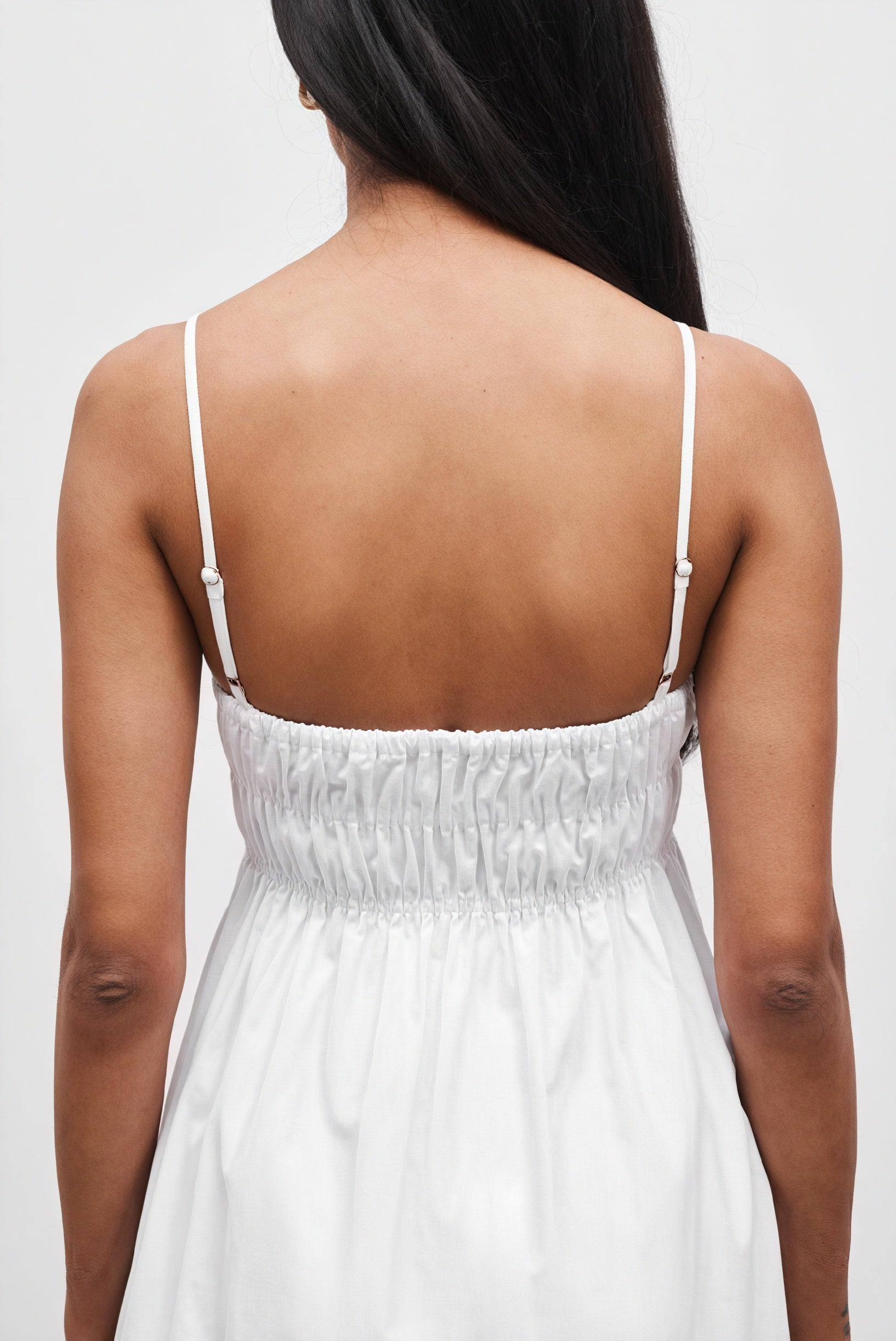 Abito Maxi con Bretelle Sottili