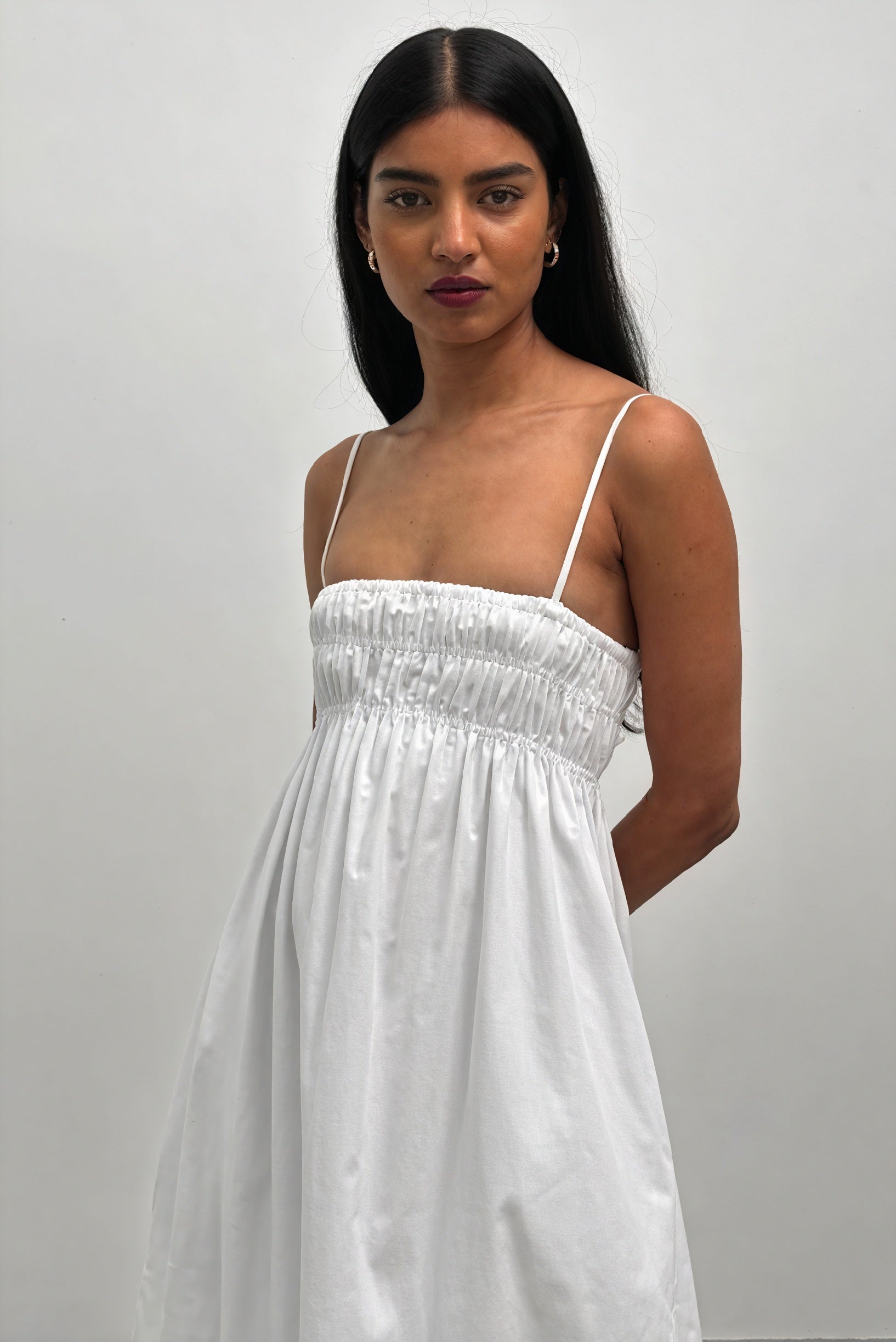 Abito Maxi con Bretelle Sottili