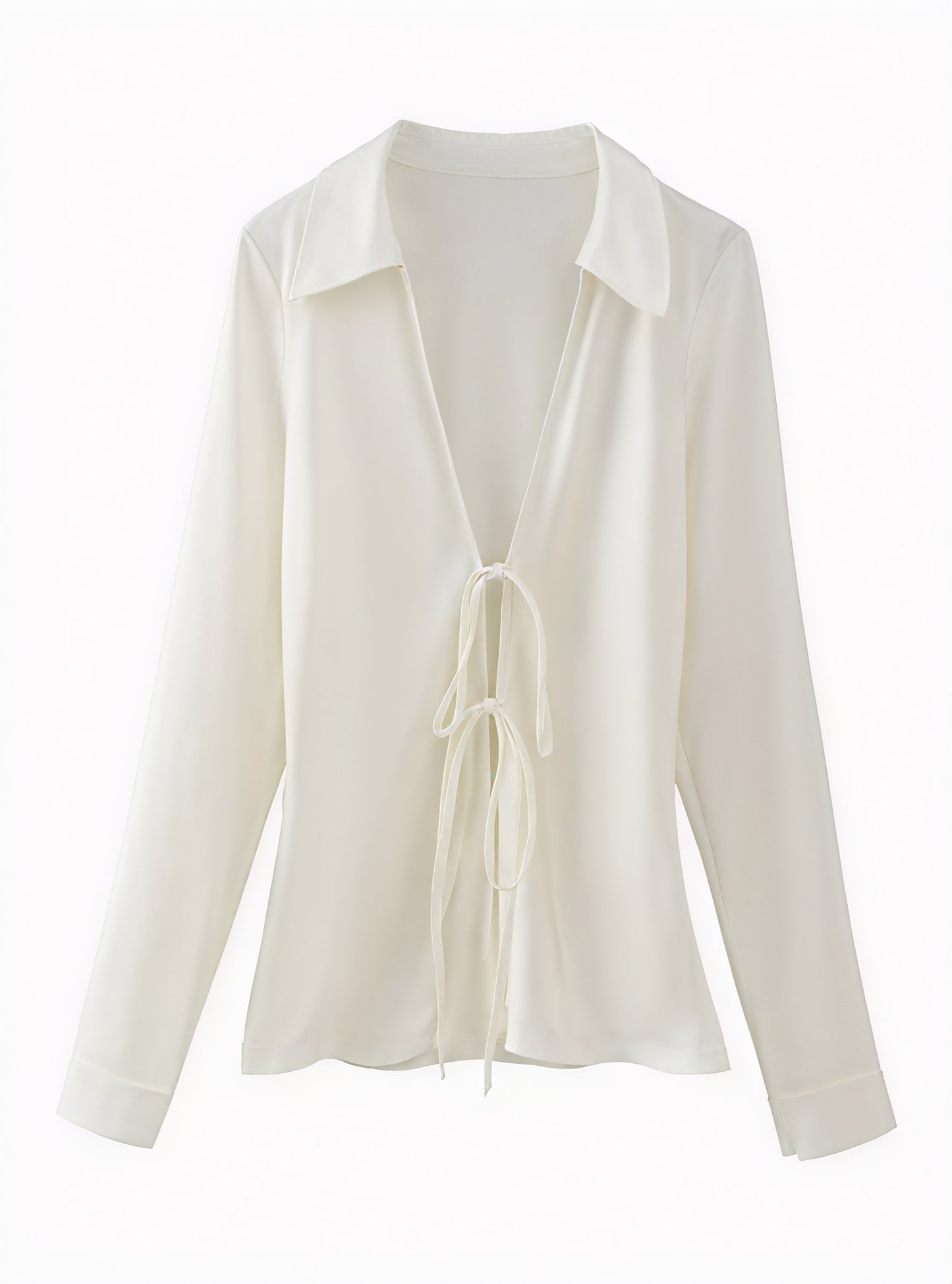 Blusa Chic con Nodo Frontale