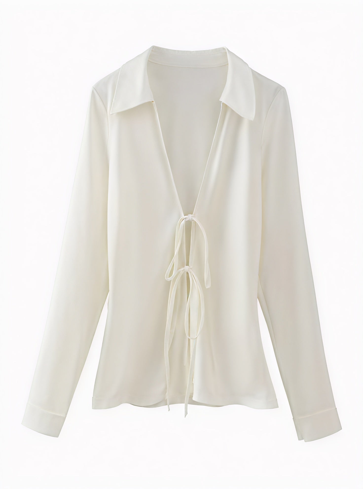 Blusa Chic con Nodo Frontale