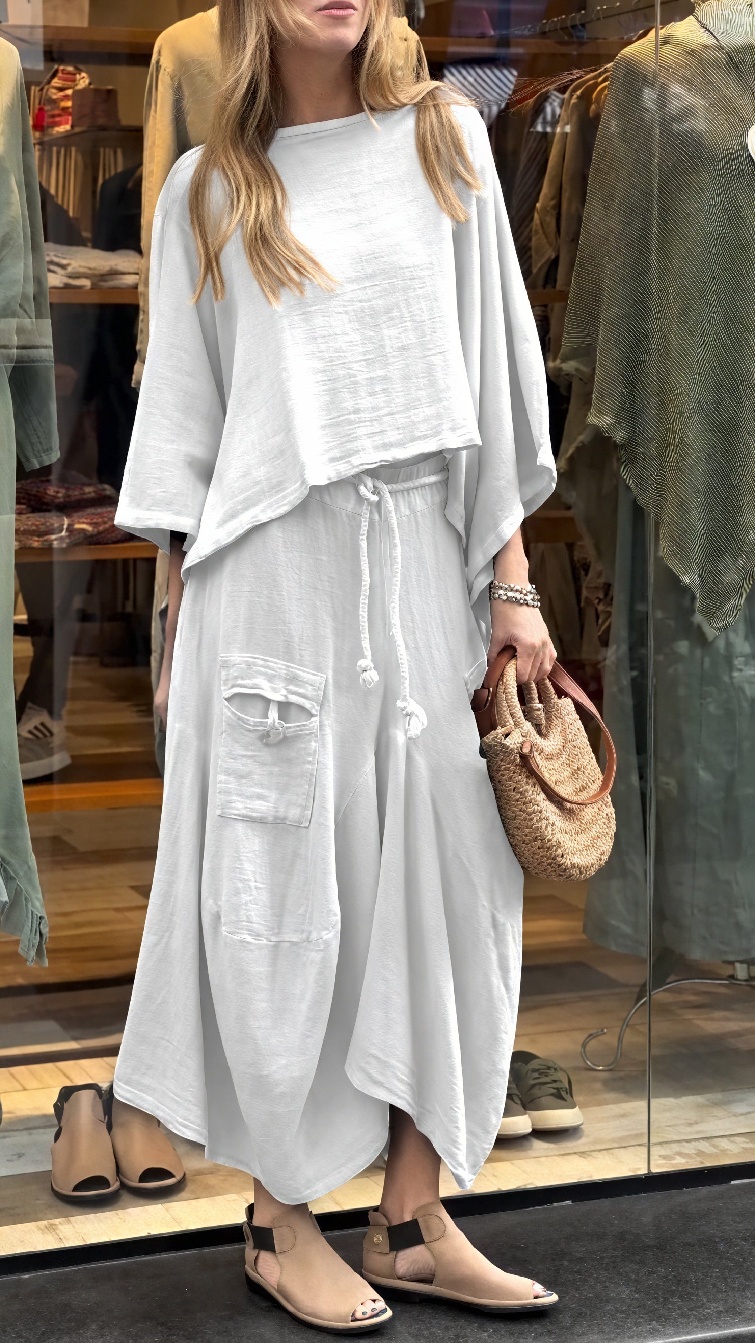 Completo Due Pezzi Donna – Vestibilità Rilassata, Pantaloni Coulisse e Tasche-81991-ba7f4ad5-e485-4cb9-a75d-b7944a54b6dd