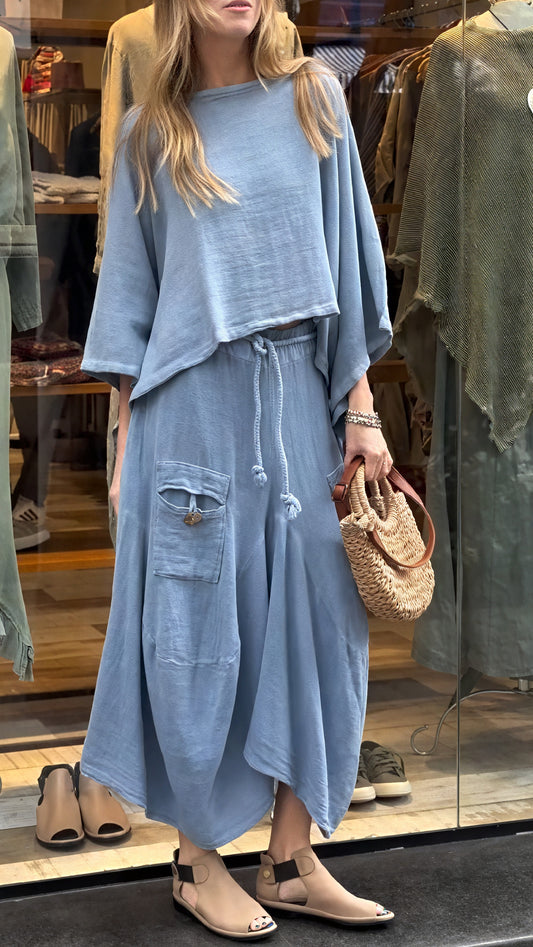 Completo Due Pezzi Donna – Vestibilità Rilassata, Pantaloni Coulisse e Tasche-81991-496726e9-31ce-4713-9908-d18f31515543