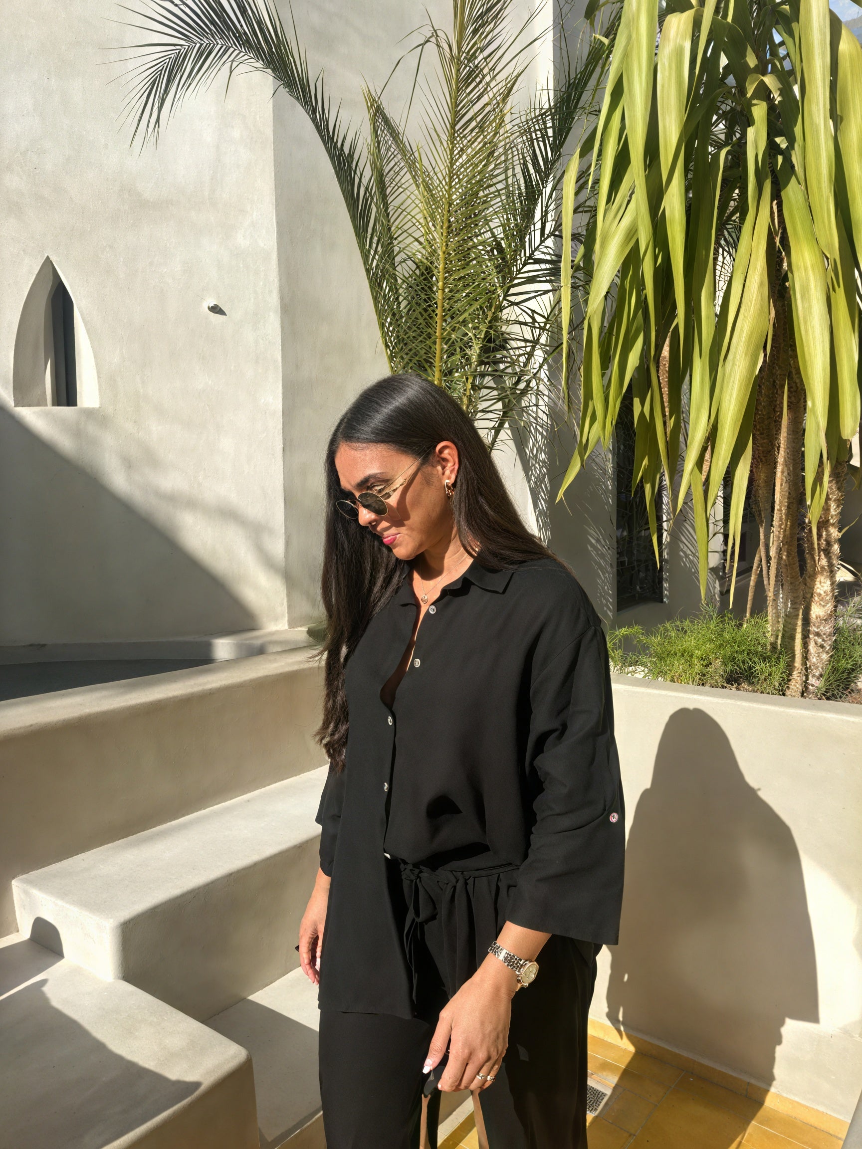 Completo due pezzi donna lino – Camicia bottoni e pantaloni morbidi, vestibilità rilassata-82126-4c62a9c9-62b1-4af9-a295-5d5389e43c8c