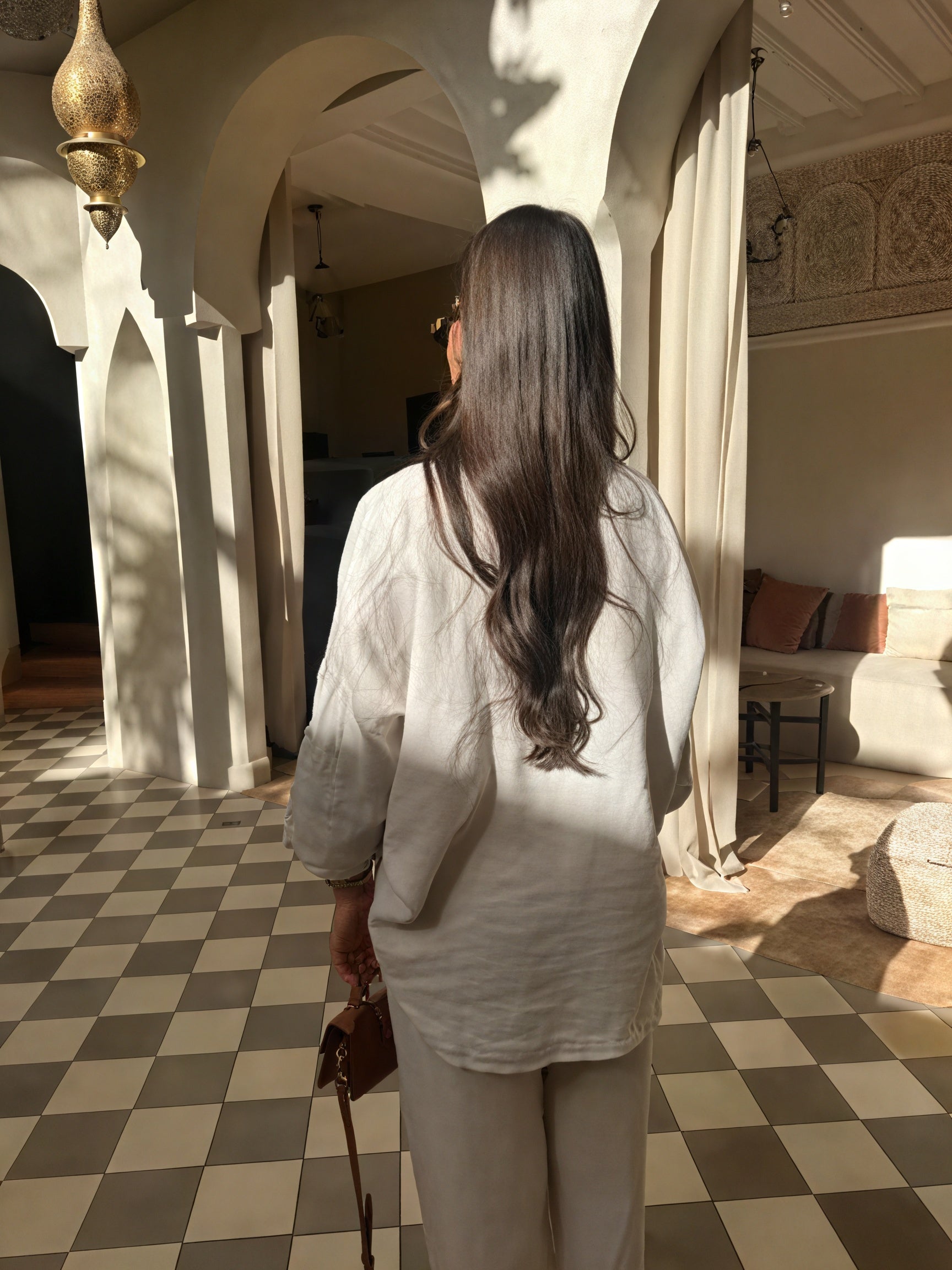 Completo due pezzi donna lino – Camicia bottoni e pantaloni morbidi, vestibilità rilassata-82126-0a249b0a-7b99-4fab-93b8-f2d77c653527