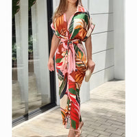 Abito Camicia Donna – Orlo Asimmetrico con Cintura