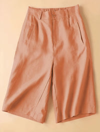 Culottes sartoriali a gamba ampia
