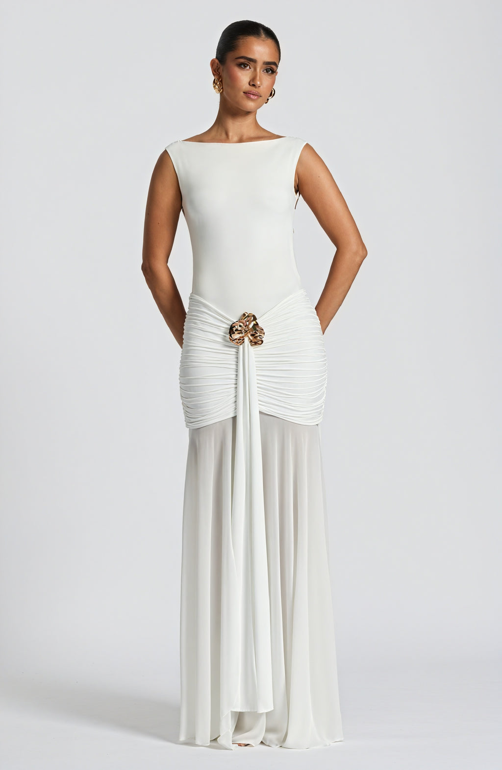 Fae Maxi Skirt - White Skirt Babyboo Fashion Premium Exclusive Design