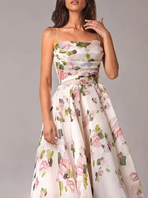 Marcia | Elegant Women’s Midi Dress with Structured Fit - Image 7