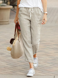 Pantaloni Rilassati con Coulisse - Stile Casual e Versatile