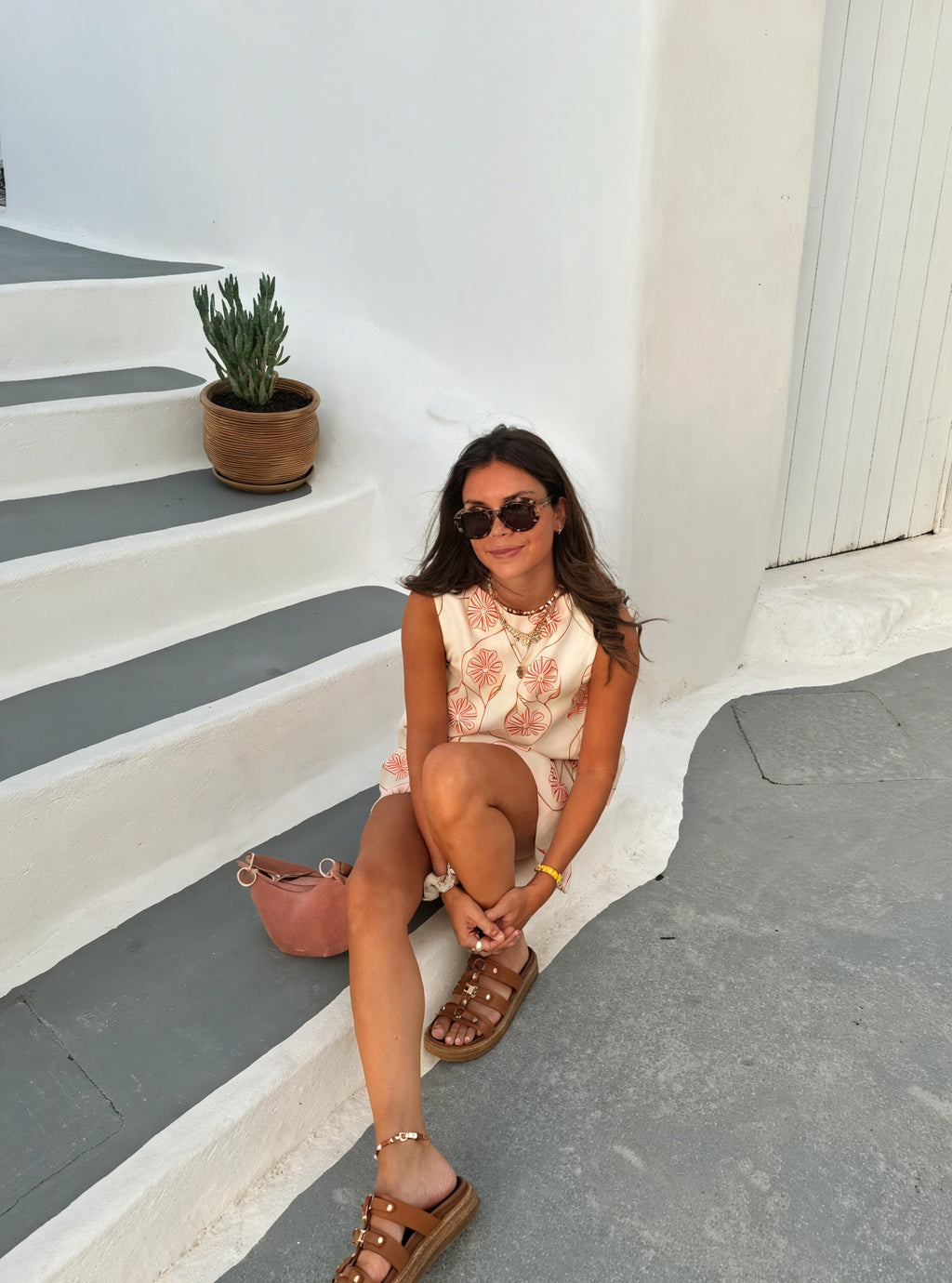 Dorio Moda Abito Mini Donna Senza Maniche – Stampa Floreale Esclusiva, S-XL-83292-839aba4b-2e65-4914-8988-20cfd07bff92