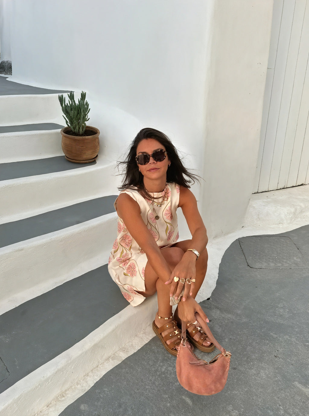 Dorio Moda Abito Mini Donna Senza Maniche – Stampa Floreale Esclusiva, S-XL-83292-a69de0a8-e873-4034-8a5f-ef39b3b0a17e