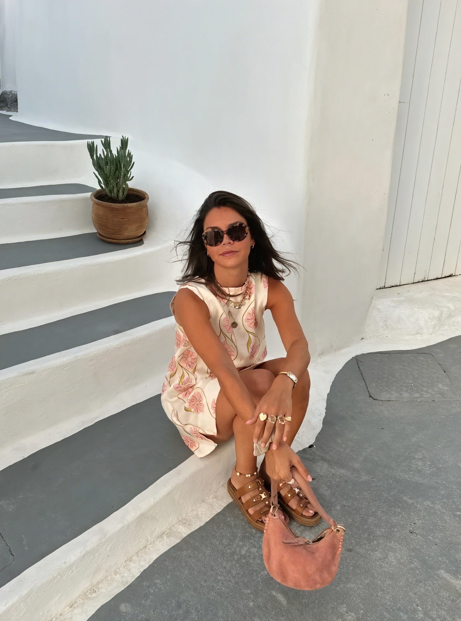 Dorio Moda Abito Mini Donna Senza Maniche – Stampa Floreale Esclusiva, S-XL-83292-a69de0a8-e873-4034-8a5f-ef39b3b0a17e