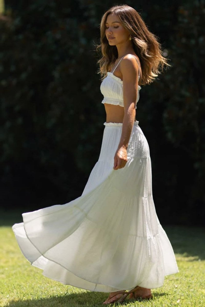 Completo Top e Gonna Maxi Estiva