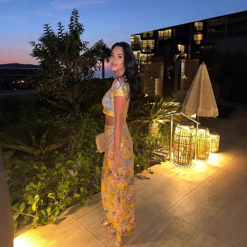 Completo Due Pezzi Donna – Crop Top e Maxi Gonna Stampa Floreale, Dorio Moda-83559-c4234883-5bf0-4c19-b8a9-fe0555226b8a