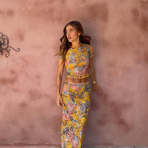 Completo Due Pezzi Donna – Crop Top e Maxi Gonna Stampa Floreale, Dorio Moda-83559-49b90ac5-0c56-401d-98f2-bfe6d6df0840