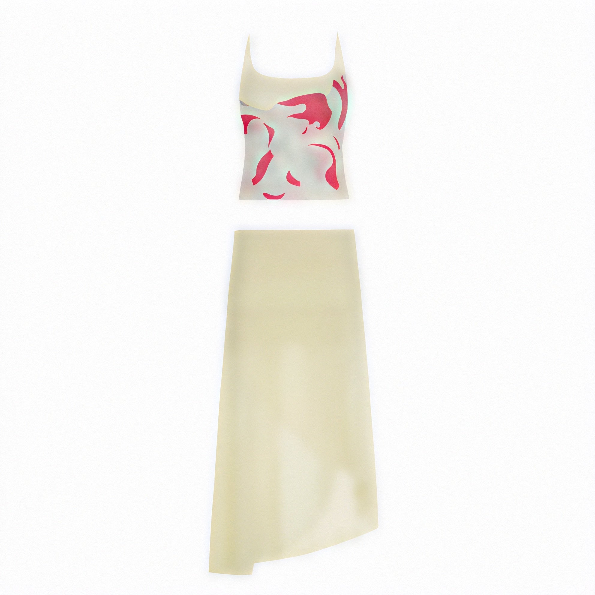 Abito Donna Floreale con Spalline Sottili – Gonna Arricciata e Orlo Asimmetrico, Stile Estivo Elegante-83580-5fa0c415-5503-4771-85d4-697d37d229a9