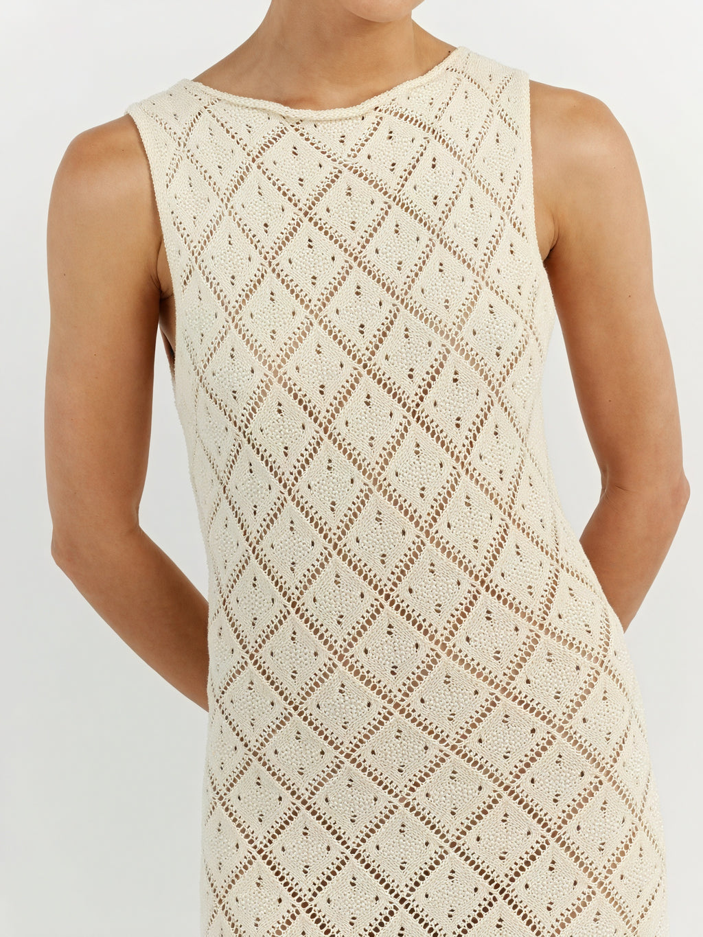 Abito Maxi Donna Senza Maniche – Lavorazione a Maglia Aperta, Stile Versatile-83712-cdf48d5b-77b5-4035-8e36-45266b86153b