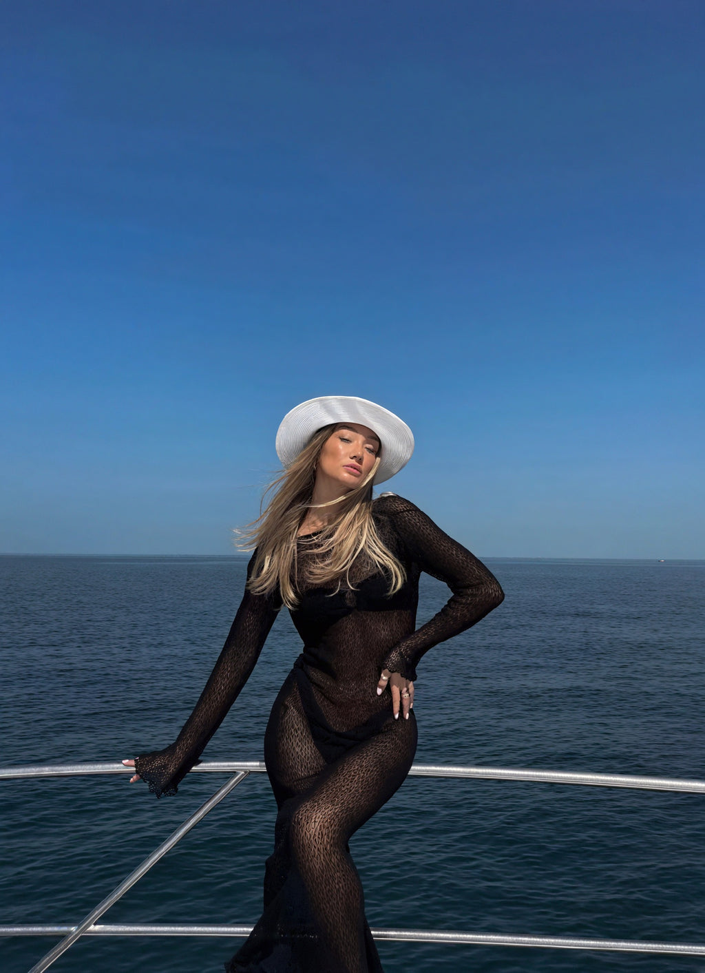 Abito Donna Maxi Trasparente a Maglia – Maniche Lunghe Leggero-83806-4767f4b8-7943-4bea-99d4-e70ffcc77223