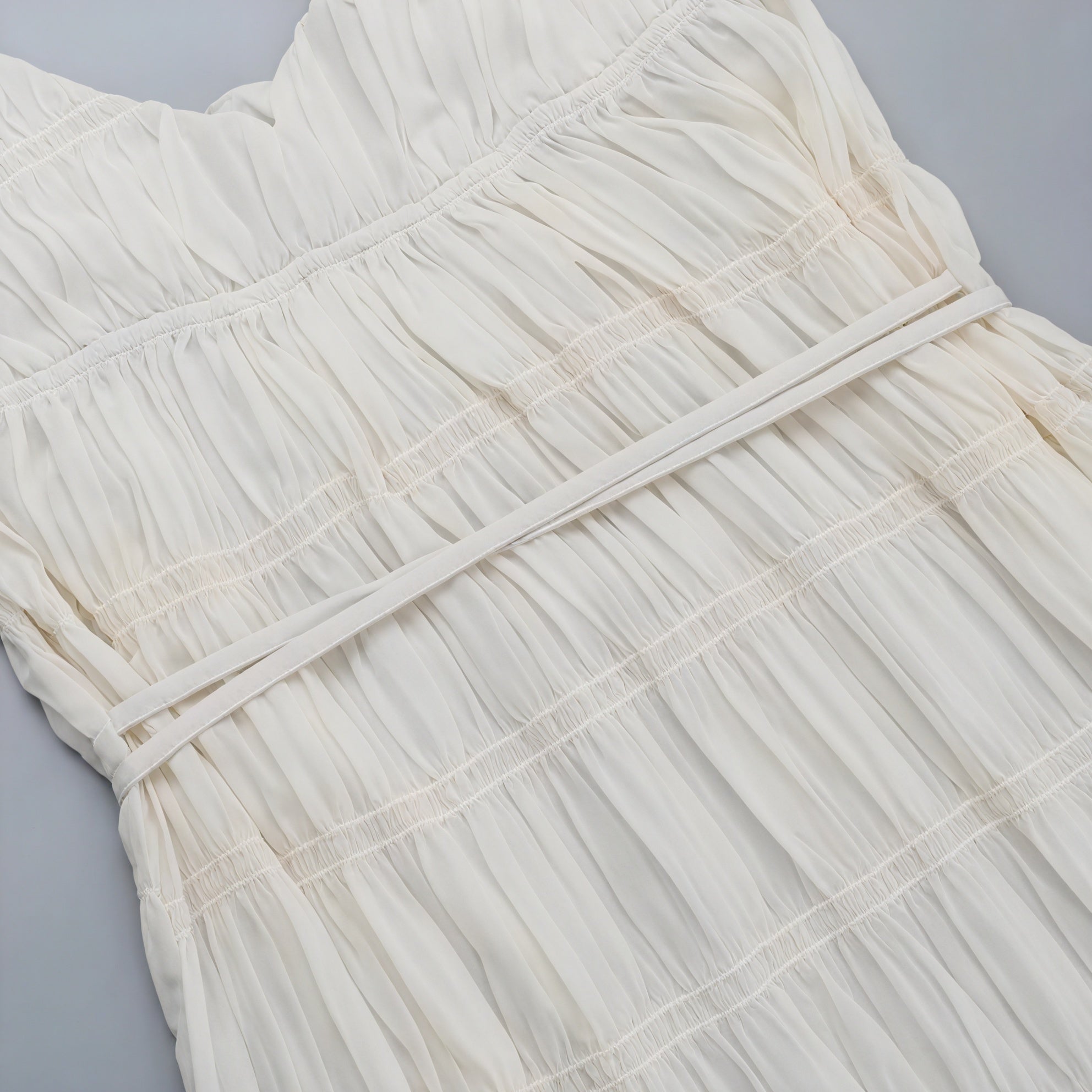 Abito Maxi Donna Plissé con Spalline Sottili Fluido-83811-d402fae0-474c-4f63-b5e0-9e88108fc9f1