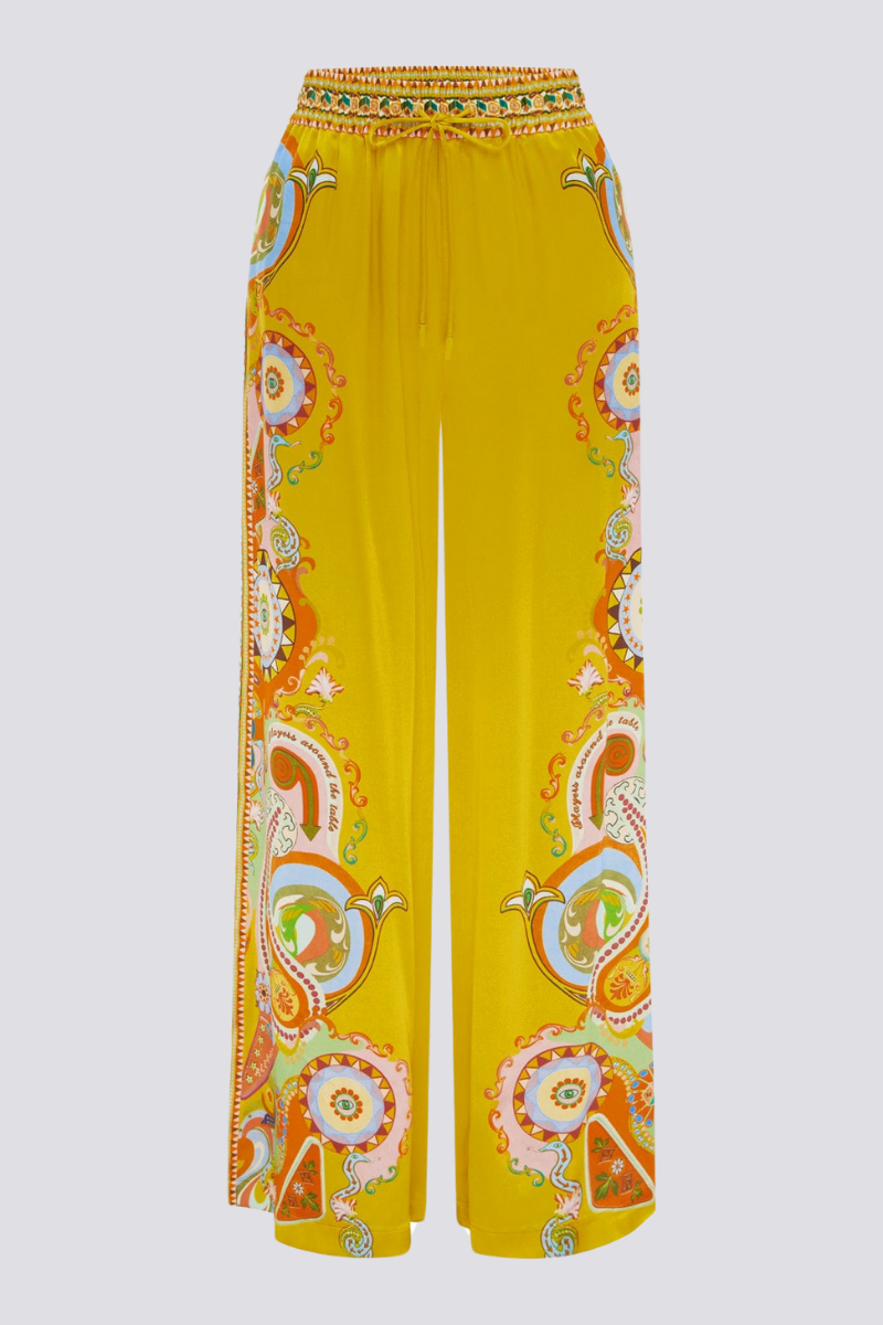 Completo Palazzo Stampa Cachemire di