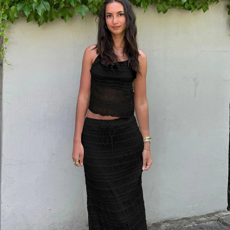 Completo Due Pezzi Donna – Top Halter Testurizzato & Gonna Midi con Coulisse-83709-9c3963aa-24fb-46ce-80dd-38ea5f0c46b3