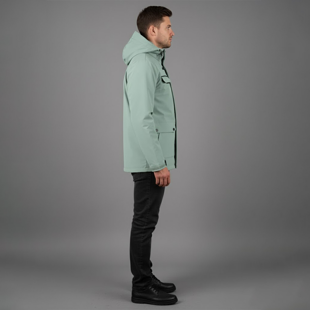 Mark Giacca con Cappuccio | Stile Utilitario | Outdoor