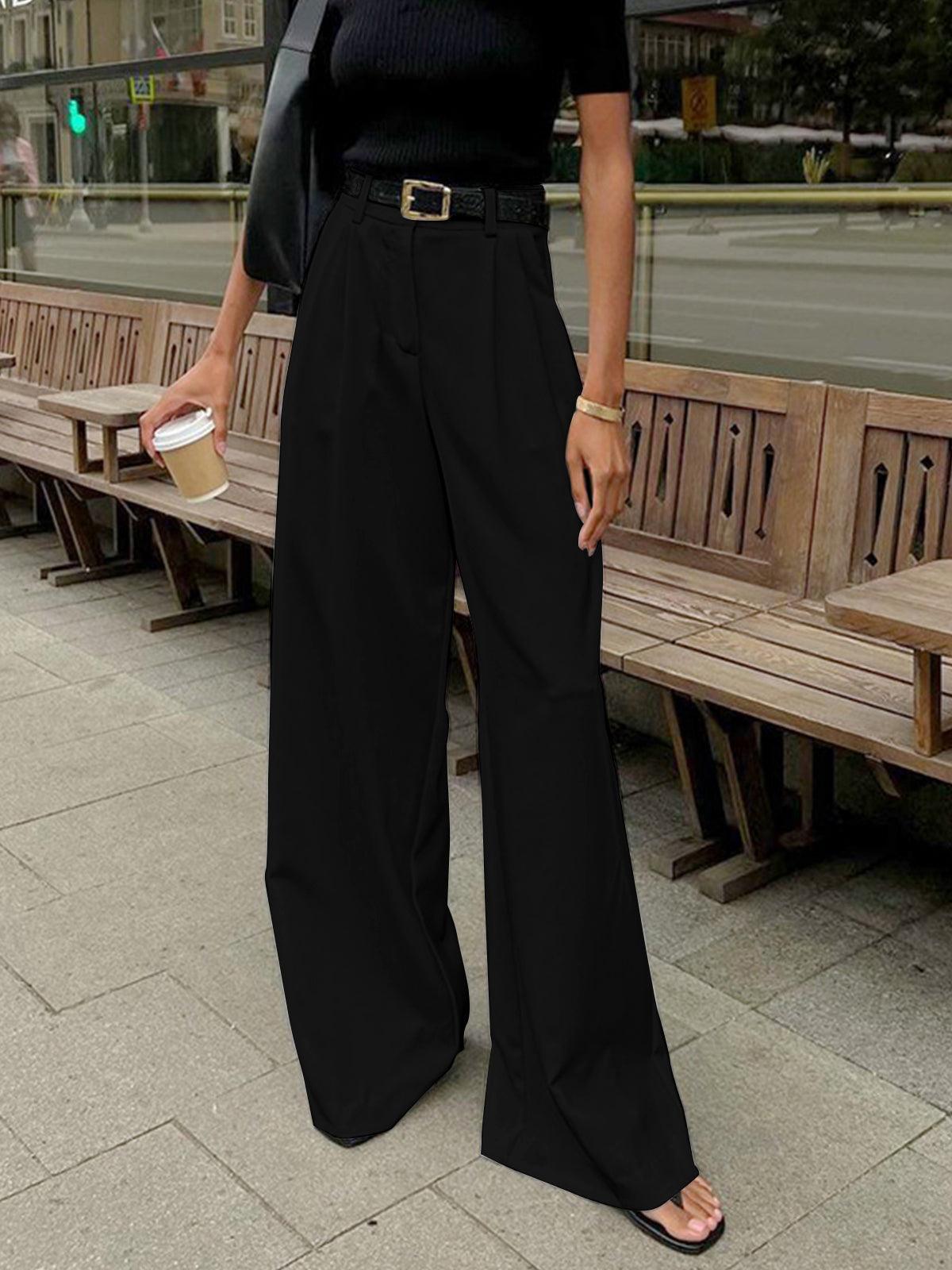 Pantaloni | Silhouette a gamba larga | Tutto l'anno