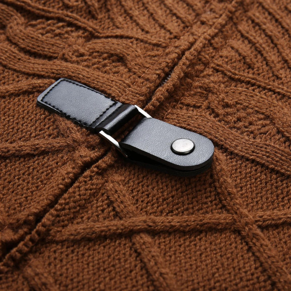 Daniel | Herren Strick-Cardigan mit Knebelverschluss - Elle Zürich