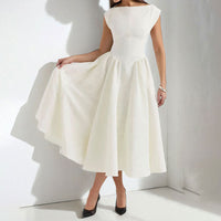 Abito | Vintage elegante Gonna midi | Primavera/Estate