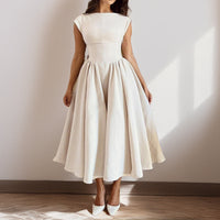 Abito | Vintage elegante Gonna midi | Primavera/Estate