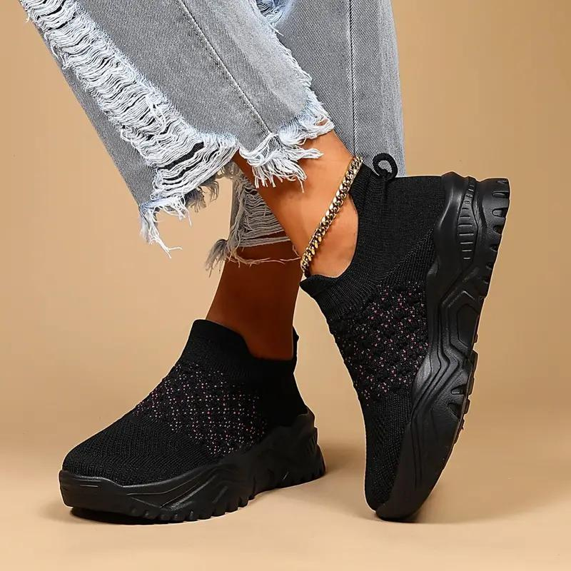 Sneakers Slip-On Knit Traspirante