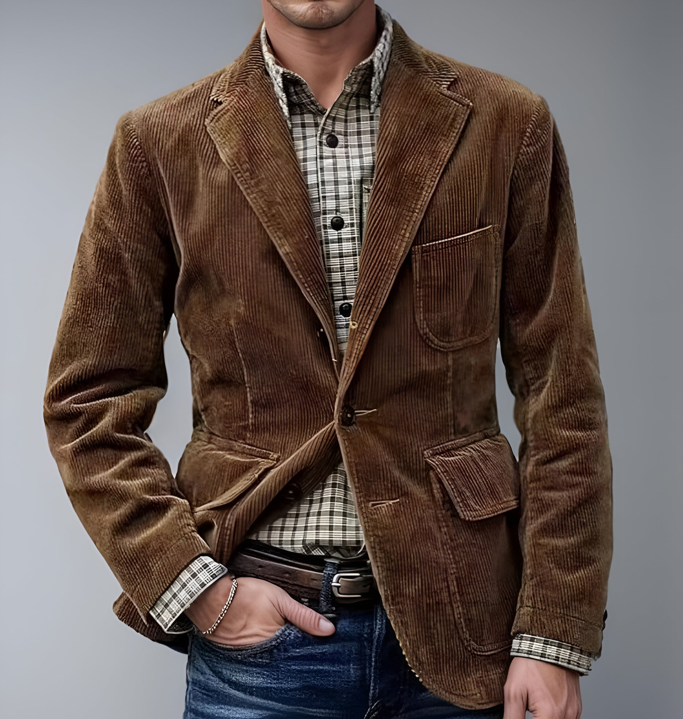 Julius Blazer Velluto a Coste | Stile Vintage