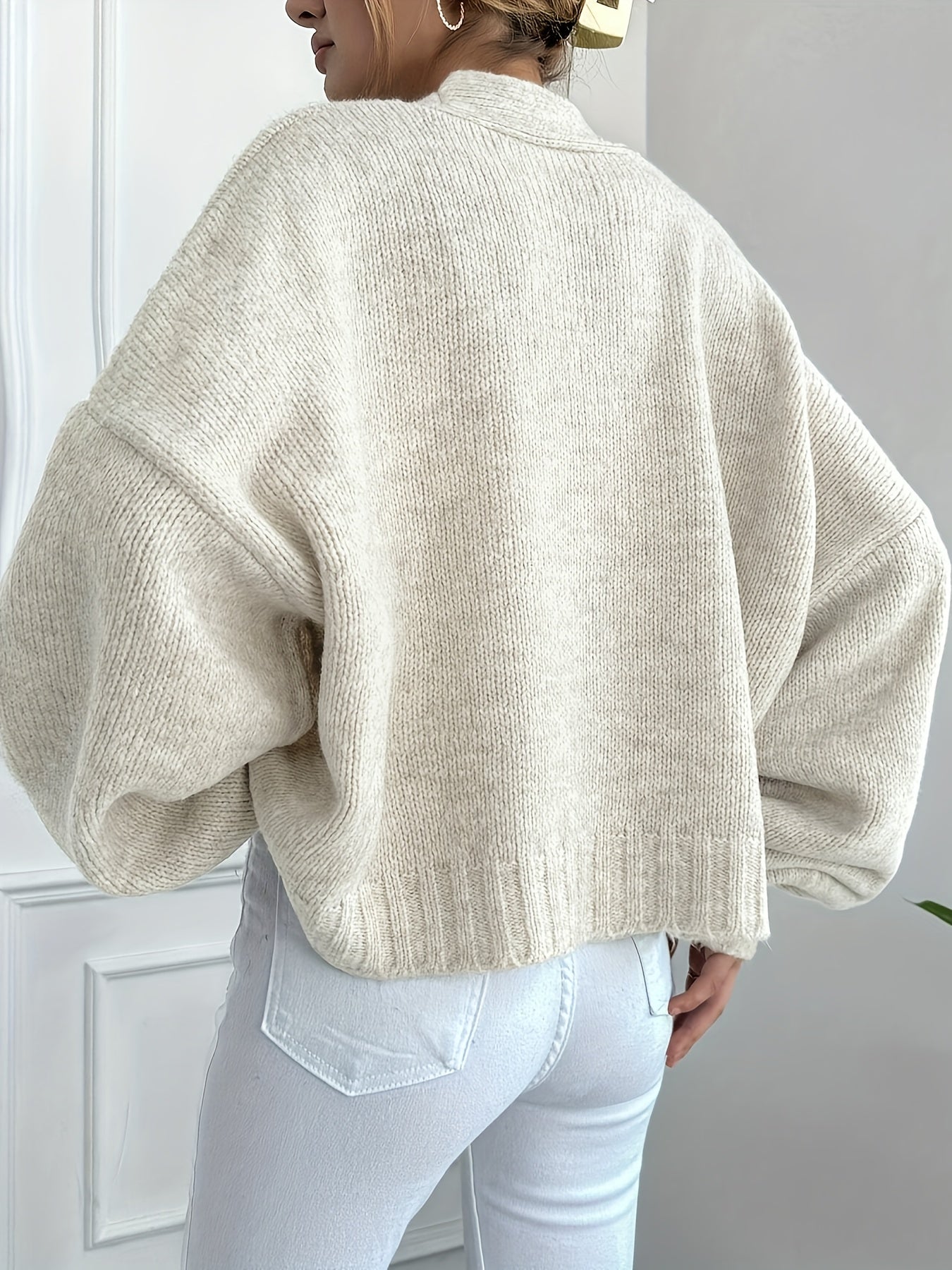 Cardigan Donna in Maglia – Chiusura a Bottoni, Maniche Lunghe, Stile Classico-74563-aff03b2a-1f91-431a-83fa-e6093f2e8484