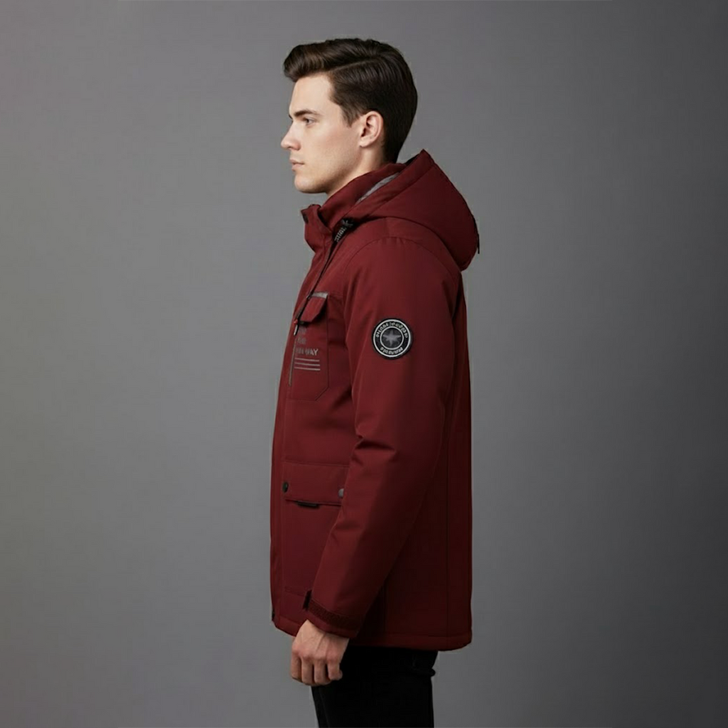 Mark Giacca con Cappuccio | Stile Utilitario | Outdoor