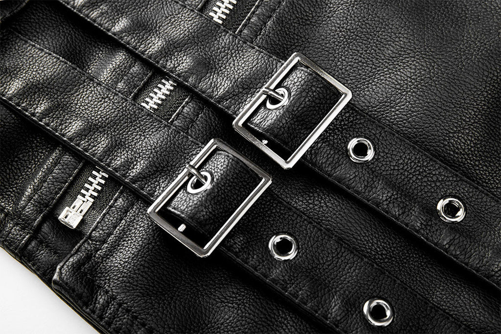 Laura Giacca Biker in Ecopelle Stile Ribelle