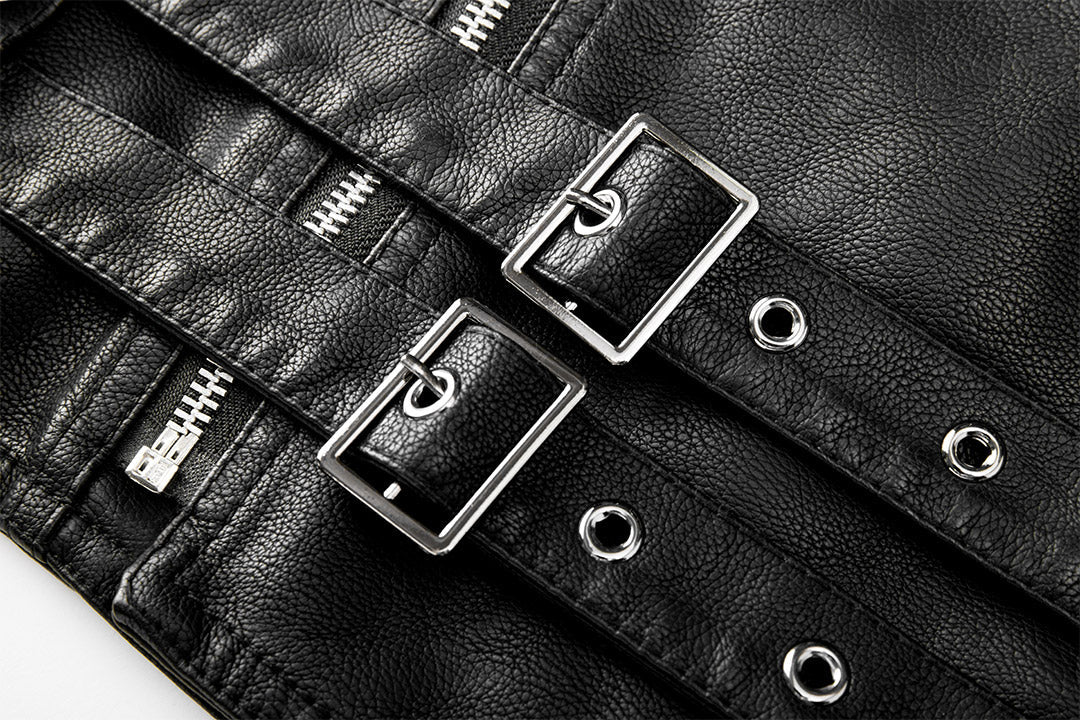 Laura Giacca Biker in Ecopelle Stile Ribelle