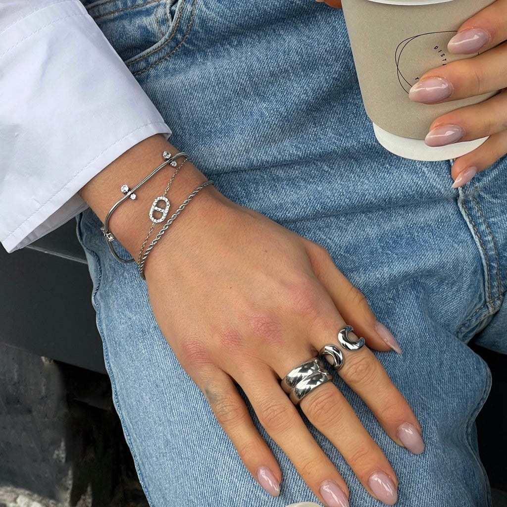 Bracciale Corda Intrecciata Minimal Chic